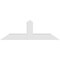 Ekena Millwork Portland Architectural Grade PVC Gable Bracket, 60"W x 20"H x 6"D x 6"F, 8/12 Pitch GBP060X20X0606POR00 - alternate 5